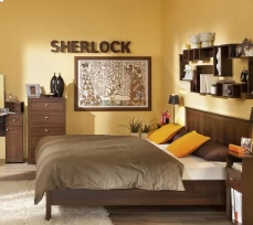 Кровать Sherlock 45 орех